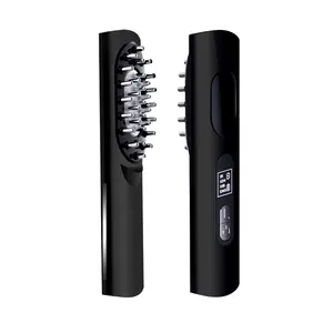 Popular Products 2024 Trending EMS Massager Root Comb Applicator Bottle for Hair Oil Hair Growth Products Scalp Oil Applicator