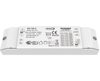 Driver LED à courant constant Skydance DA-12A-2 100-450mA 12W 2 canaux DALI CCT, alimentation variable pour éclairage LED intérieur