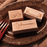 Ensemble de tampons en bois Montessori pour enfants, 12 pièces, motifs différents, jouet éducatif pour la petite enfance, activité de classe préscolaire, cadeau
