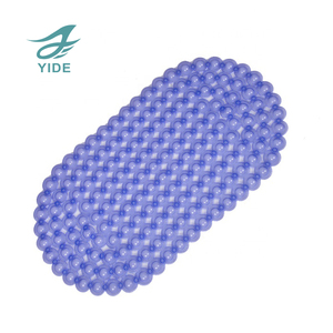 แผ่นรองอาบน้ำแบบกำหนดเอง YIDE พร้อมที่ขัดเท้าแบบนวด ป้องกันการลื่นไถล ทำจาก PVC - Product Image 3