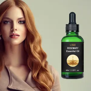 Оптовая продажа, 100% чистое натуральное органическое эфирное масло розмарина для роста волос, масло розмарина, укрепляющие эфирные масла