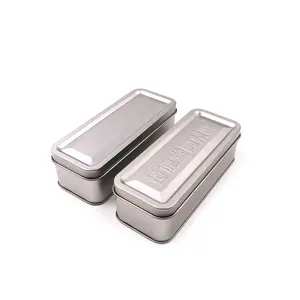 Aangepaste Aluminium Dozen Lege Container Potjes Stijl Koffiebonen Plant Opslag Rechthoekige Blikjes Decoratieve Rechthoek