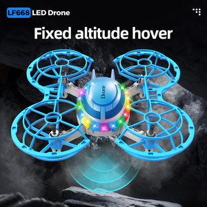 ขายส่ง LF668 แบบพกพา 360 ° ชุดโดรนควอดคอปเตอร์แบบไม่มีหัว รุ่นปรับแต่งได้ <span class=keywords><strong>ราคา</strong></span>ประหยัด ขนาดเล็ก มินิ พร้อมไฟ LED และระบบมองเห็น - Product Image 5