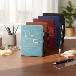 Premium Thick Paper A5 Dotted <b>Grid</b> 2026 Custom Hardcover Journal Planner <b>Notebook</b> - Product Image 5