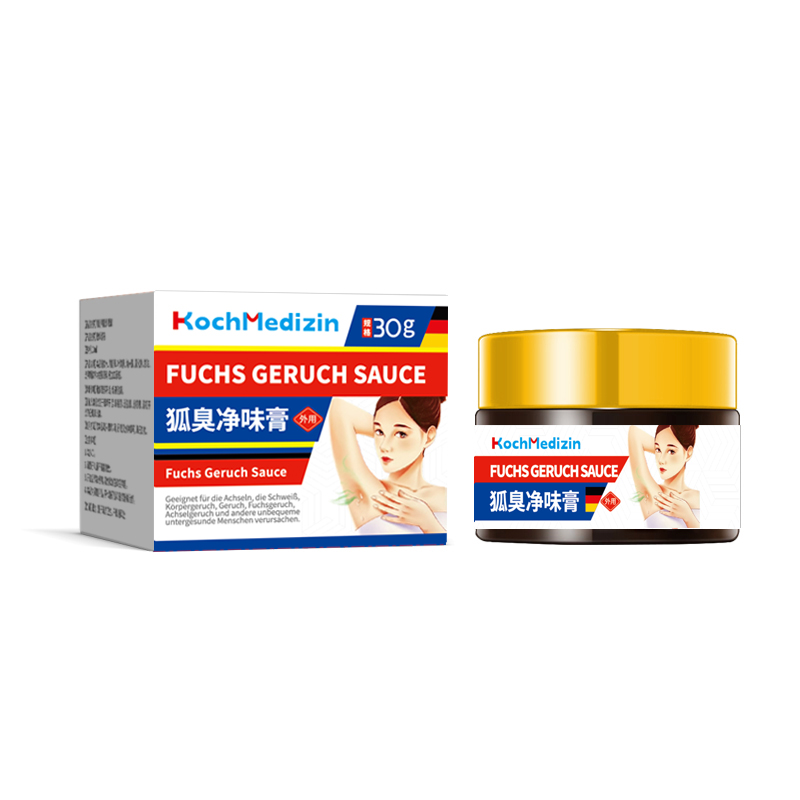 Aseptic Production Antibacterial Neutralize Unpleasant Odors Long-Lasting Body Odor Deodorizing Chinese Herbal Ointment