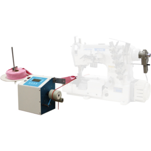 RONMACK RM-SPN Compteuse automatique entièrement automatique à traction frontale pour dispositif de pliage de bande élastique pour sous-vêtements et élastiques de type spaghetti - Product Image 1
