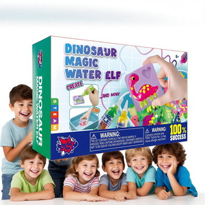 3DマジックウォーターエルフDIYクリエイティブ手作り恐竜ウォーターエルフおもちゃ子供用海のおもちゃ動物の金型クリスマス誕生日ギフト - Product Image 2