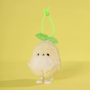 Sang Trọng Trái Cây Tương Tác Sang Trọng Keychain Đồ Chơi Dễ Thương Gió-up Mô Phỏng Đồ Chơi Sang Trọng Cho Trẻ Em Món Quà Sinh Nhật Nhảy Trái Cây Đồ Chơi - Product Image 6