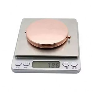 Miroir cosmétique rond portable, mini miroir de maquillage double face grossissant 1X 2X, miroir de poche pour mariage, cadeau promotionnel - Product Image 6