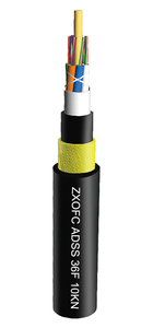 ADSS 144 Core Aerial G652D <span class=keywords><strong>Cable</strong></span> de <span class=keywords><strong>fibra</strong></span> óptica <span class=keywords><strong>100</strong></span> <span class=keywords><strong>metros</strong></span> <span class=keywords><strong>Cable</strong></span> óptico para exteriores 2KM de longitud Orden mínima 1KM Cables de comunicación - Product Image 2