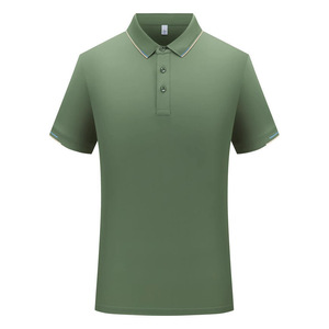 Camiseta Polo Personalizada para Hombre, Color Sólido, Poliéster, Manga Corta, Ropa de Trabajo, Uso Diario - Product Image 3