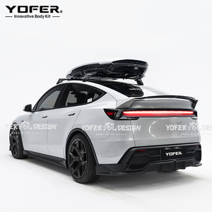 Alerón difusor de coche directo más nuevo de 2025, accesorios de ala de maletero Abs, alerón trasero para Tesla <span class=keywords><strong>Model</strong></span> Y Juniper - Product Image 6