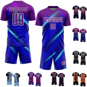 Conjunto de Camiseta de Fútbol Personalizada, Uniforme de Fútbol con Nombre y Número Sublimados, Ropa Deportiva Unisex que Absorbe la Humedad - Product Image 4