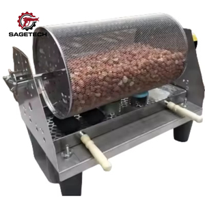 <span class=keywords><strong>Moulin</strong></span> à noix industriel électrique et manuel à moteur, haute qualité, à air chaud, pour cacahuètes, graines et café - Product Image 1