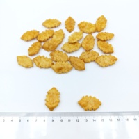 Golosinas de Arroz en Forma de Hoja con Certificación BRC Halal Kosher Premium para Minoristas Globales