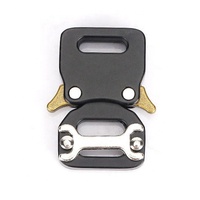 Boucle à dégagement rapide réglable en métal 14mm 28mm 33mm pour accessoires de sac à vêtements boucle à clip de sac à sangle en métal