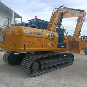 Excavadora hidráulica de orugas de 15 toneladas fabricada en Japón para Cat 315D2GC, perfecto estado, precio bajo, peso operativo de 20 toneladas enfocado - Product Image 1
