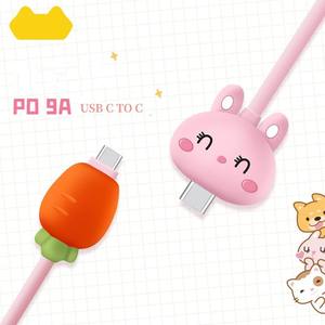 1m <span class=keywords><strong>USB</strong></span> Type-C nhanh chóng sạc cáp dễ thương phim hoạt hình Thiết kế nhanh chóng 5A sạc cho điện thoại IOS thiết bị và máy tính - Product Image 2