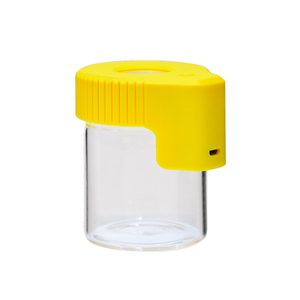 Best Selling Magnifying Glass Led Light Jar USB Chargeable Storage Glass Jar