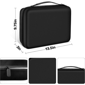 Caja organizadora de pintura de fabricante OEM con capacidad para 60 botellas para Testors, solo estuche rígido de pintura - Product Image 4