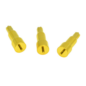 XSL <b>Spring</b> Pin 055 2026P0G055 Bronze Conductive For Bluetooth Headsets Power Banks Pogo Pins - Product Image 2