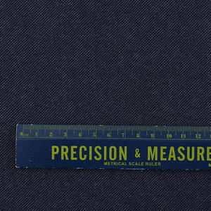 Nuevo conjunto de ropa de trabajo Retro de primavera y verano del fabricante, pantalones de mezclilla de imitación de punto, tela de estilo liso para uso de zapatos de niñas - Product Image 2