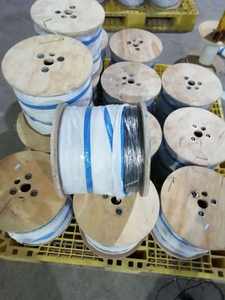 亜鉛メッキ鋼ストランド7*4.0 7*2.65 PVC絶縁高強度IP65電気ワイヤー工業用100mt/ロール包装 - Product Image 3