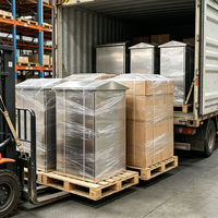 Armoire de commande extérieure étanche FUKEN 3 phases 380V 400A IP55 en acier inoxydable pour distribution électrique d'usine