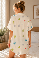 Pyjamas de haute qualité pour femmes, chemise de nuit en satin de soie, pyjamas de nuit pour femmes, robe de nuit