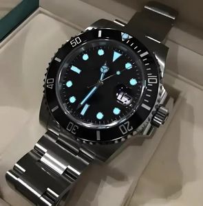 Montre de luxe pour homme en caoutchouc, avec lunette en cristal saphir, mouvement mécanique, aiguilles lumineuses, 41 mm, étanche, pour affaires et activités de plein air - Product Image 2