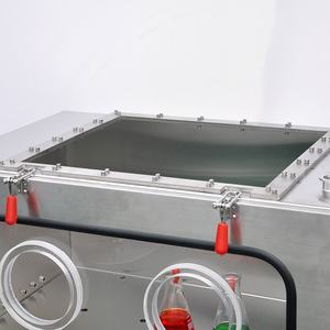 Boîte à gants <span class=keywords><strong>simple</strong></span> en acier inoxydable avec fenêtre de contrôleur d'eau et d'oxygène entièrement automatique Petite boîte à gants - Product Image 2