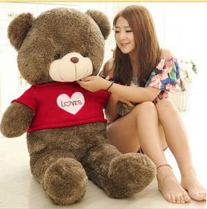 Grosir Besar Lembut Diemong Beruang Teddy Besar 60Cm 80Cm Mainan Mewah Disesuaikan Lucu Ukuran Besar Berbulu Boneka Beruang Raksasa Hewan - Product Image 1