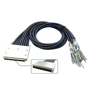 Özel 200 Pin LFH kablo yüksek yoğunluklu 200-PIN SCSI kablosu 8 kurşun sekizli kablo tel düzeneği