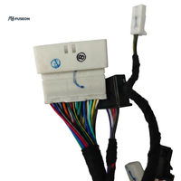 Rangkaian Kabel Panel Instrumen Kokpit, Kabel Sirkuit Multi-Pin Padat, Kabel Otomotif Kustom OEM 12V 24V