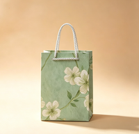 Boîte cadeau à fermeture magnétique à imprimé floral vintage avec matériaux recyclés Emballage rigide personnalisé pour bijoux et cadeaux de bonbons