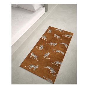 Thảm Trải Sàn Phòng Khách Kích Thước Tùy Chỉnh Thiết Kế Da Báo Có Thể Giặt Bằng Máy Chất Lượng Cao Thảm Trang Trí Nhà Cửa - Product Image 3