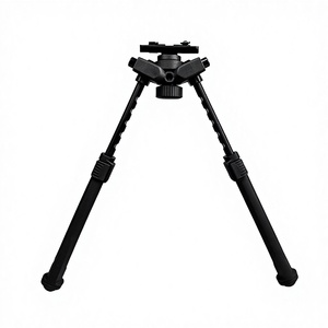 Support de tir tactique mini bipied en alliage d'aluminium à 2 sections pour la chasse en plein air, les loisirs et les sports de luxe - Product Image 3