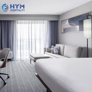 Ensemble de meubles de chambre à coucher d'hôtel moderne Courtyard by Marriott <span class=keywords><strong>Hyman</strong></span> Wood - Product Image 1