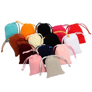 Sac en lin à cordon, emballage cadeau, logo personnalisé, vente en gros, pochette cadeau réutilisable en mélange de coton, fournisseur OEM - Product Image 6