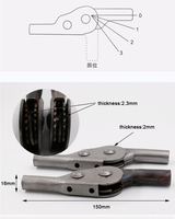 Charnières réglables à 180 degrés en acier SF-018 pour accoudoirs et dossiers de canapés et chaises pliantes – Idéales pour la cuisine et les meubles modernes