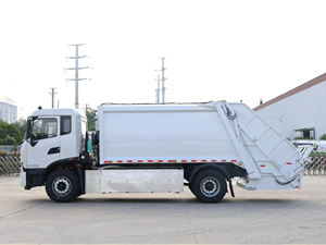 Truk Sampah Listrik Murni Dongfeng 15 CBM, Solusi Sanitasi Nol Emisi, Truk Pengumpul Sampah EV - Product Image 3
