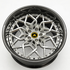 ล้อฟอร์จ JZ 2 ชิ้น ขอบลึก คาร์บอนไฟเบอร์ 5x112 มม. 5x114.3 มม. 5x120 มม. สำหรับ F80 M3 F82 M4 G87 M2 F90 M5 G20 G22 G30 - Product Image 2