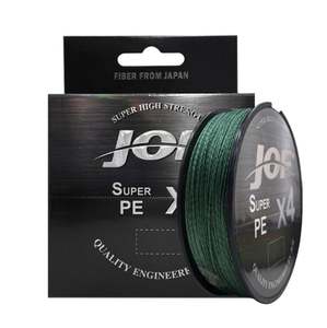 4 soportes 100M 300m 500m Embalaje PE Material japonés fuerte Aparejos de pesca Pesca <span class=keywords><strong>JOF</strong></span> Línea <span class=keywords><strong>trenzada</strong></span> de polietileno - Product Image 5