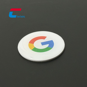 Etiqueta NFC Personalizada de Epoxi, Etiqueta NFC con Forma de Moneda para Reseñas de <span class=keywords><strong>Google</strong></span>, Compartir en Redes Sociales, Tarjeta de Visita, Herramienta de Marketing sin Contacto - Product Image 3