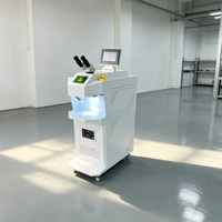 Soudeuse laser industrielle refroidie par air 200W à effet micro-pont pour projets de soudage de bijoux en or pur et platine