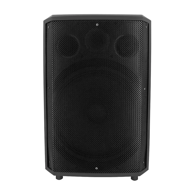 15" Powered 60W PRO DJ Amplified Loud Speakers Professional PA Audio Speaker with BT USB SD Card AUX