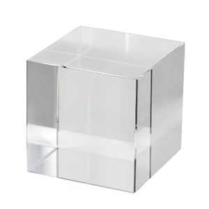 Bloque de Cristal Óptico K9 en Forma de Puente Pequeño, Tamaño S, Tema de Amor, <span class=keywords><strong>Arte</strong></span> Popular, para Grabado Láser, Venta al Por Mayor de Fábrica - Product Image 1