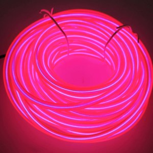 <span class=keywords><strong>Fil</strong></span> <span class=keywords><strong>électroluminescent</strong></span> PVC flexible et découpable 12V, 10 couleurs, multi-clignotant, lumière longue durée, <span class=keywords><strong>fil</strong></span> EL néon, câble de 3m, pour fêtes de Noël - Product Image 2