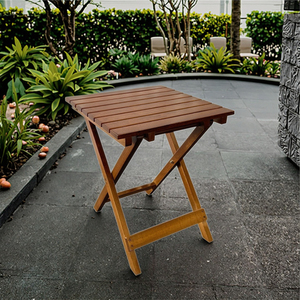 Bán Hàng Nóng Tùy Chỉnh Trọng Lượng Nhẹ Cắm Trại Ngoài Trời Bảng Có Thể Gập Lại Vuông Gỗ Ngoài Trời Bảng - Product Image 1