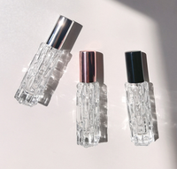 Flacon pulvérisateur de parfum en verre de 10 ml, atomiseur de parfum de luxe portable, mini flacon échantillon